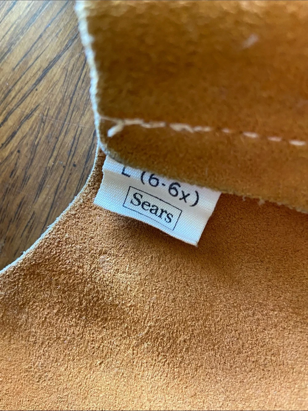 Vintage Sears Suede Western Vest